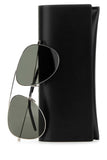 Saint Laurent Women Silver Metal Sl 800 Sunglasses