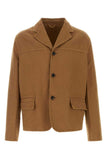 Prada Men Biscuit Cotton Blazer