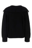 Bottega Veneta Women Black Stretch Cotton Blend Polo Shirt