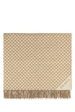 Prada Unisex Embroidered Wool Blend Symbole Double Blanket