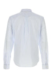 Prada Men Embroidered Poplin Shirt