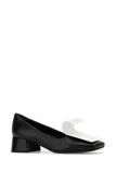 Prada Women Two-Tone Leather Pumps