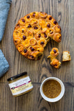 Raspberry Honey Mustard Pretzel Dip