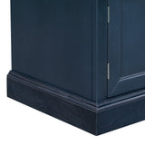 TREXM Storage Bench with 2 Drawers and 2 Cabinets