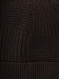 Bottega Veneta Men Brown Woven Hat In Wool Man