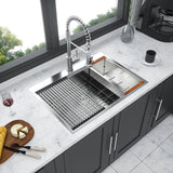 30 Drop Kitchen Sink - 30 x 22 x 10 Inch Kitchen Sink
