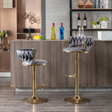 Set of 2 Bar Stools