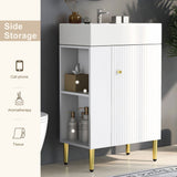 21.6" Left Side Storage Bathroom Vanity