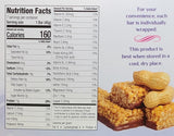 Peanut Crisp Bars