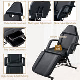 Massage Salon Tattoo Chair with Hydraulic Stool