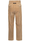 Palm Angels Men Pantalone Velluto Look