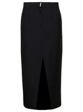 Givenchy Women Long Skirt With Front Split