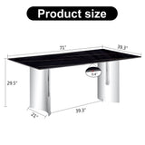 Modern Minimalist Dining Table