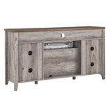 55 Inch TV Media Stand with Electric Fireplace