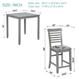 5 Piece Dining Table Set