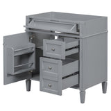 30" Bathroom Vanity Without Top Sink