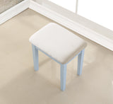 Moniys Wood Moniya Makeup Vanity Table and Stool Set