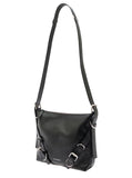 Givenchy Men 'Voyou' White Crossbody Bag With Logo And Buckle Detail In Leather Man