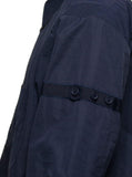Thom Browne Men Oversized Blue Shirt With Patch Pockets In Polyamide Blend Man