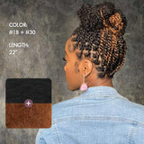 Afro Kinky Bulk Braiding Hair Extensions | 100% Human Hair | Lightweight & Natural Colors | 50g/Pack
