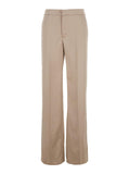 The Andamane Women Beige Pants With Pences On The Front In Tech Fabric Woman