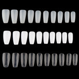 Long Ballerina False Nails Full Coverage