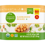 Simple Truth Organic Garbanzo Beans 4 ct / 15 oz