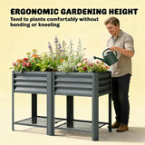 Patio Planter Box: Outdoor Elevated Garden Bed