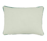 Fennco Styles Coastal Starfish Beach Appliqué Cotton Decorative Throw Pillow 14" W x 20" L – Ivory Nautical Cushion for Couch, Sofa, Bed, Holidays, Home Décor and Office Décor