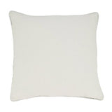 Fennco Styles Metallic Poinsettia Branch Holiday Filled Throw Pillow 12" W x 18" L