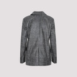 Bottega Veneta Printed Leather Jacket Women