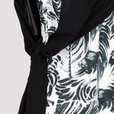 Bottega Veneta Printed Silk Long Dress Women