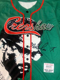 CRENSHAW / MALCOLM X Green Headgear Classics Baseball Jersey ~Never Worn~ M L XL 2XL