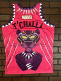 BLACK/PINK PANTHER - T'Challa Headgear Classics Basketball Jersey ~Never Worn~ M