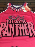 BLACK/PINK PANTHER - T'Challa Headgear Classics Basketball Jersey ~Never Worn~ M