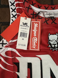 DMX-Red Dark Man X Headgear Classics Basketball Jersey~Never Worn~S M L XL 2X 3X