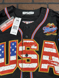 TRUMP USA #45 Headgear Classics Baseball Jersey ~Never Worn~ M L XL XXL