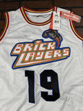 MTV BRICKLAYERS/AALIYAH Headgear Classics Basketball Jersey~New~M L XL 2XL