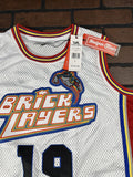 MTV BRICKLAYERS/AALIYAH Headgear Classics Basketball Jersey~New~M L XL 2XL