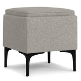 Natasha Storage Ottoman with Tray