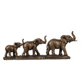 Elephant Family Statue