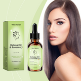 Rosemary Essential Oil For Hair Care Is Strong, Smooth, Straight And Curly, Nourishing And Growing Hair Care Essential Oil