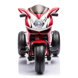 Kids 6V Electric Ride-On Motorcycle, Battery Powered Toy Bike for 3-4 Year Olds
