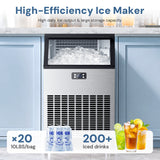 265LBS Freestanding Commercial Ice Maker