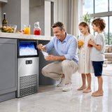 200LBS Freestanding Commercial Ice Maker Z5895