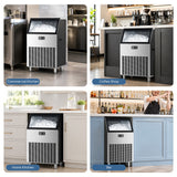 265LBS Freestanding Commercial Ice Maker