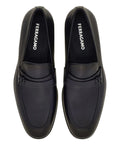 Ferragamo Men Desio Shaded Leather Loafers