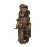 Elephant Family Statue