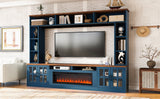U-Can 95.5" Wall Unit Entertainment Center