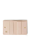 Miu Miu Women Small Matelassé Nappa Leather Wallet With Snap Closure